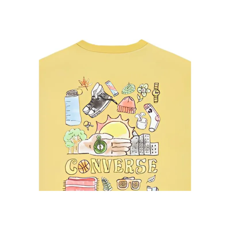 Converse T Shirt Men's Saturn Gold-2