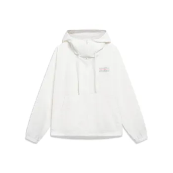 LiNing CF Tracing Jacket Unisex Champagne White