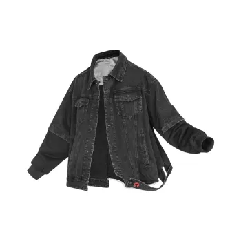 Ricky Tenko Jackets Unisex Black