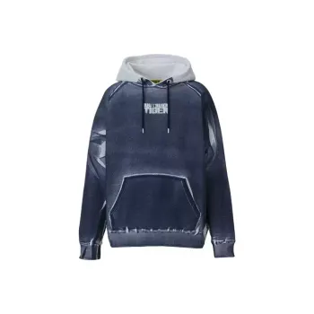 Onitsuka Tiger Sweatshirt Unisex White/Navy Blue