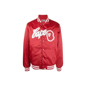 A BATHING APE Bape Jackets Men Red