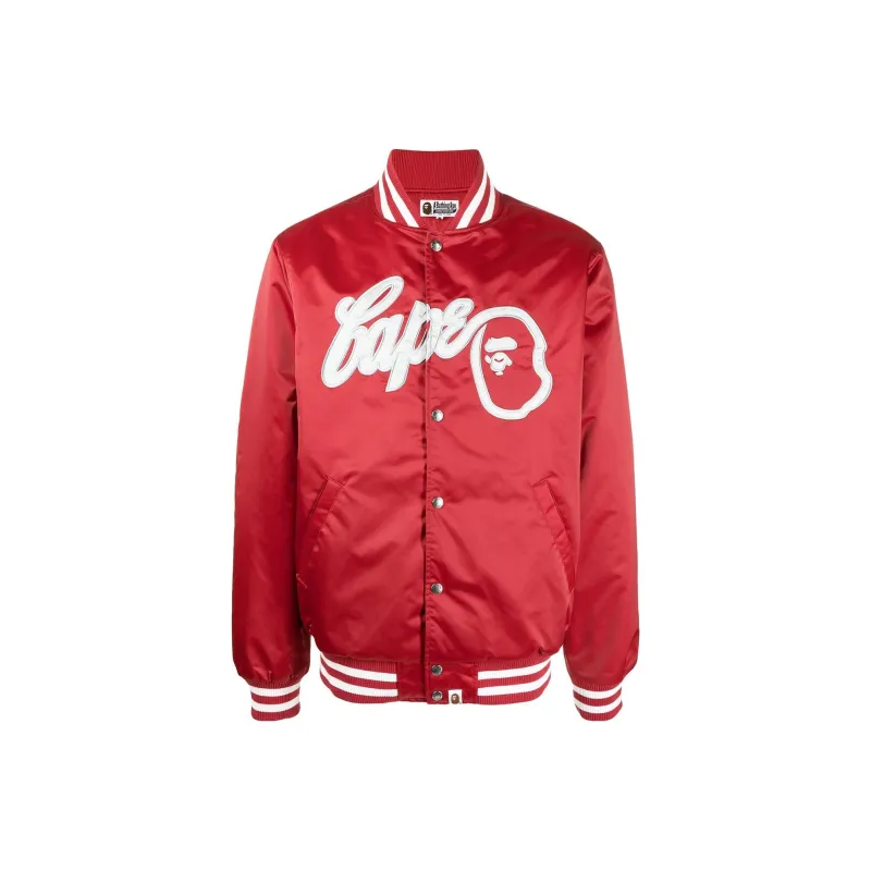 A BATHING APE Bape Jackets Men Red-0