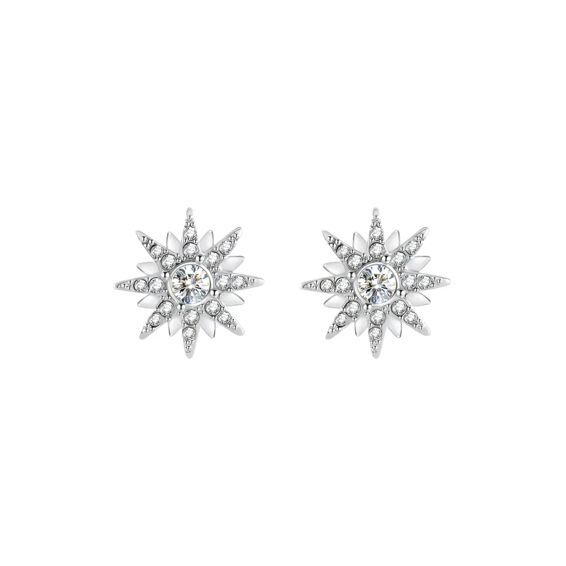 GIVENCHY Stud Earrings Women's Silver-0