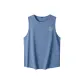 [Quick-Dry Antibacterial Tank Top]Denim Blue (Ma Golden Snake Luxury Chest Logo)