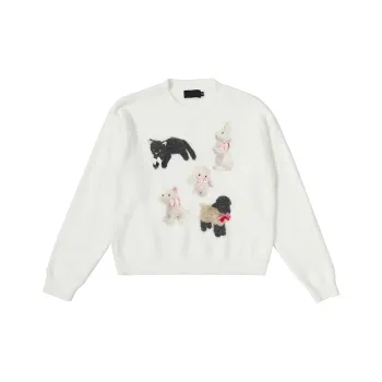 GBXM Knitwear Unisex White