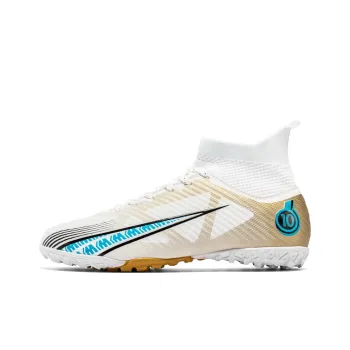QIUTEXIONG Soft Ground Firm Ground Slip Resistant And Breathable Soccer Shoes Unisex
