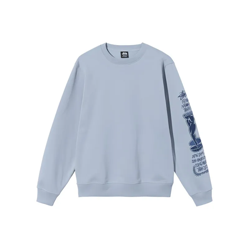 Stussy Venus Embroidered Crew-4