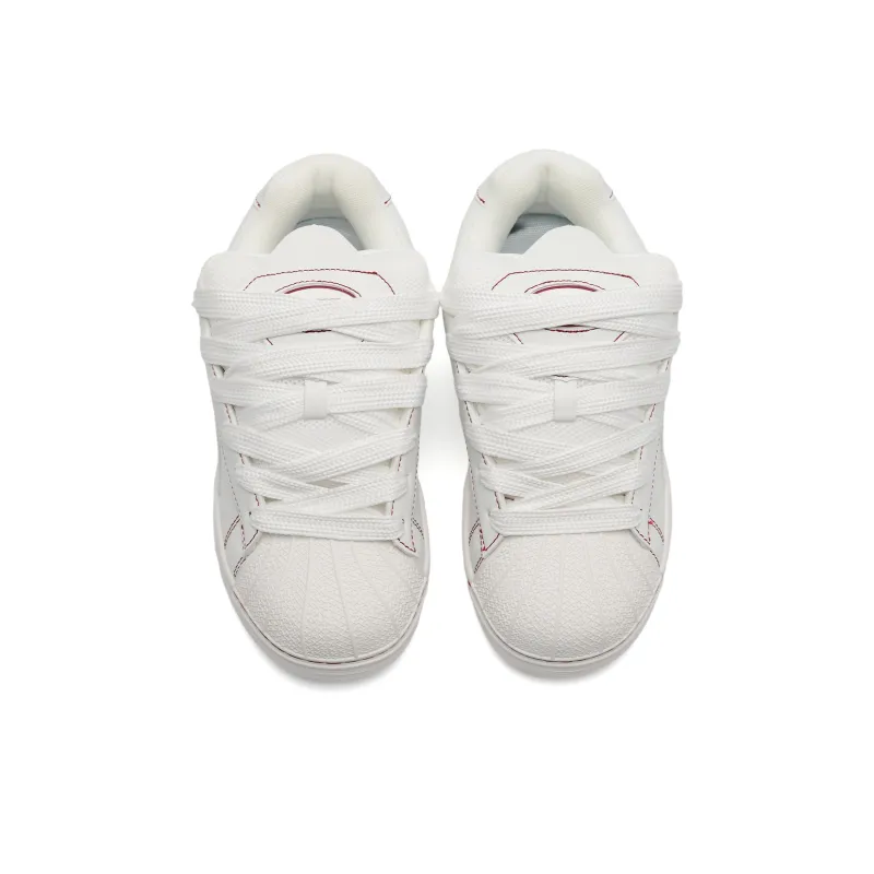 Circle Small Coverage Abrasion Resistant Lightweight Low Top Skateboard Shoes Unisex-11
