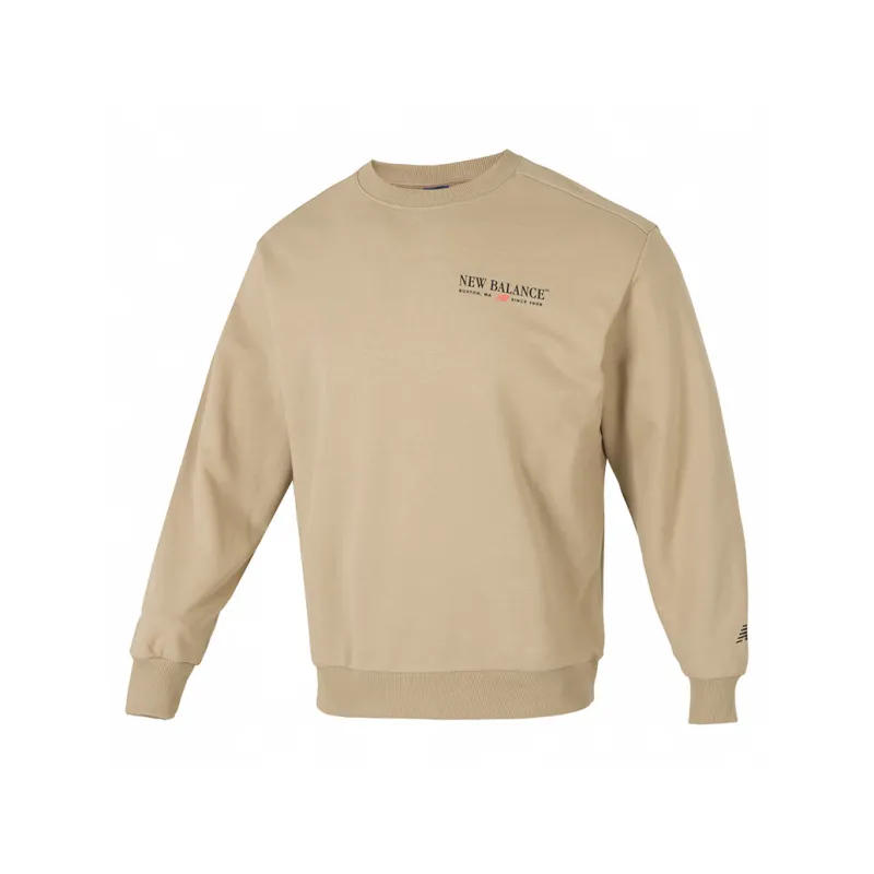 New Balance Sweatshirt Men's Brown-0