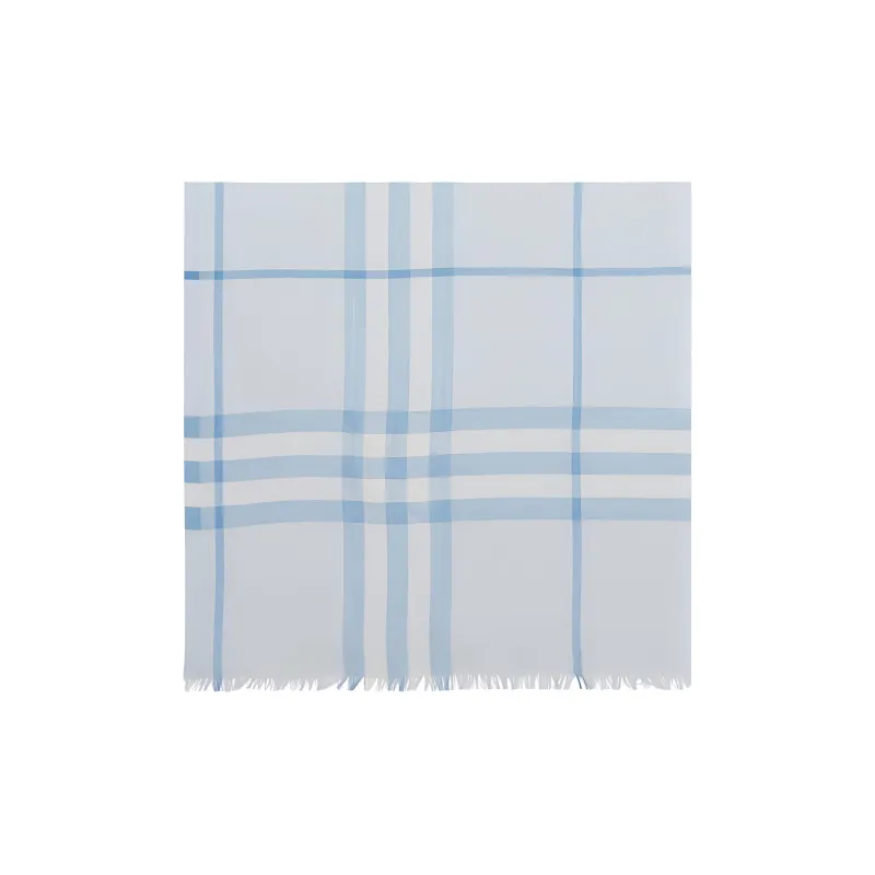 Burberry Checked Wool Scarf-2