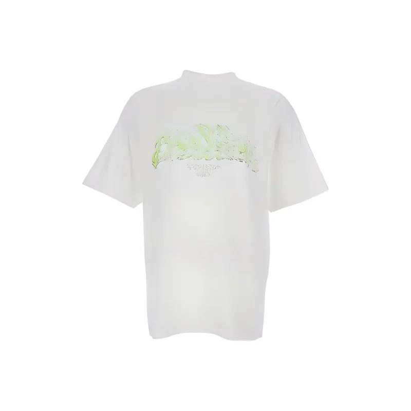 Balenciaga Logo Printed Crewneck T-Shirt-0
