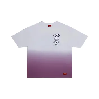 Dickies SS21 T Shirt Unisex White Purple