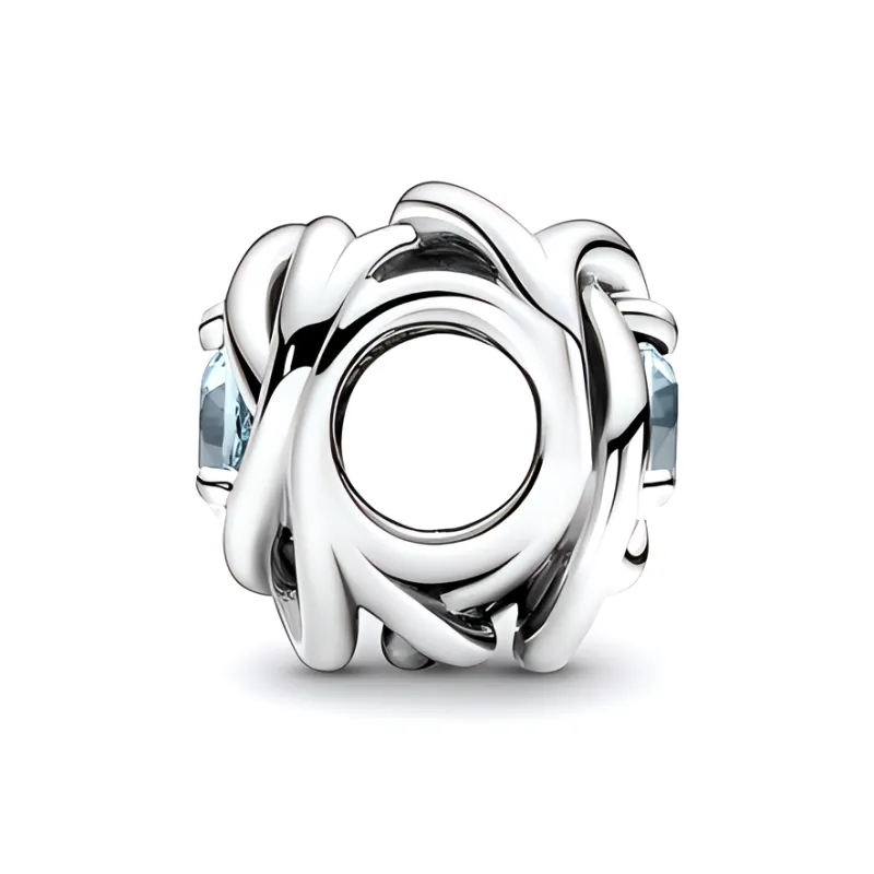 Pandora MOMENTS 925 Sterling Silver Glass Bead Ornament Women's-2