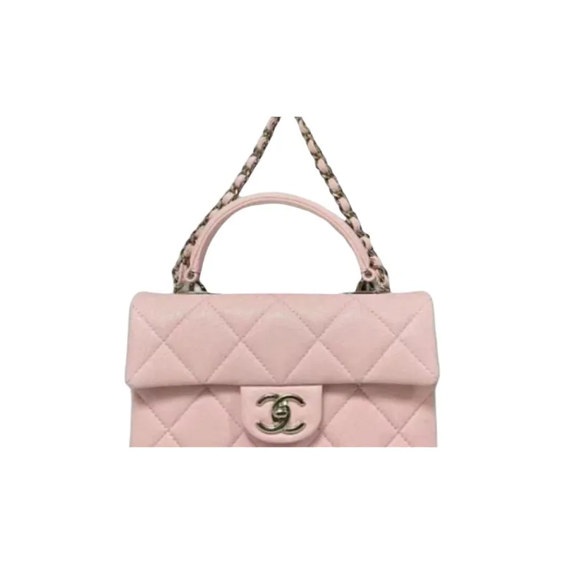CHANEL Chain Crossbody Bag, Shoulder Bag, Handbag Women's Pink-3