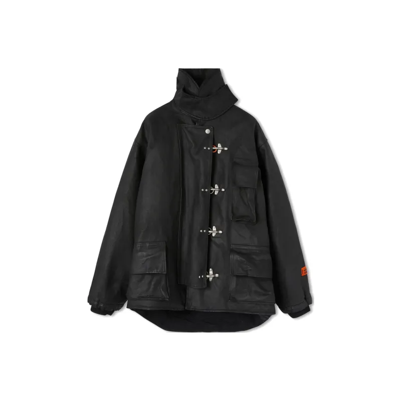HERON PRESTON Toggle fastening Canvas Jacket-0