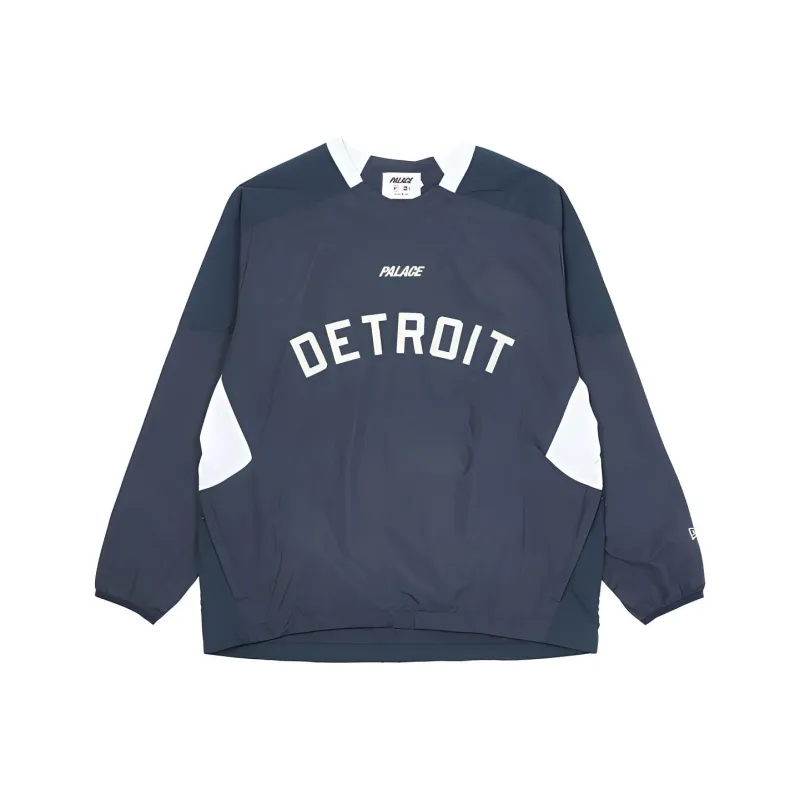 PALACE X Detroit Tigers New Era Drill Top-0