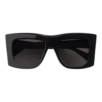 Bottega Veneta Visor Recycled Acetate Square Sunglasses