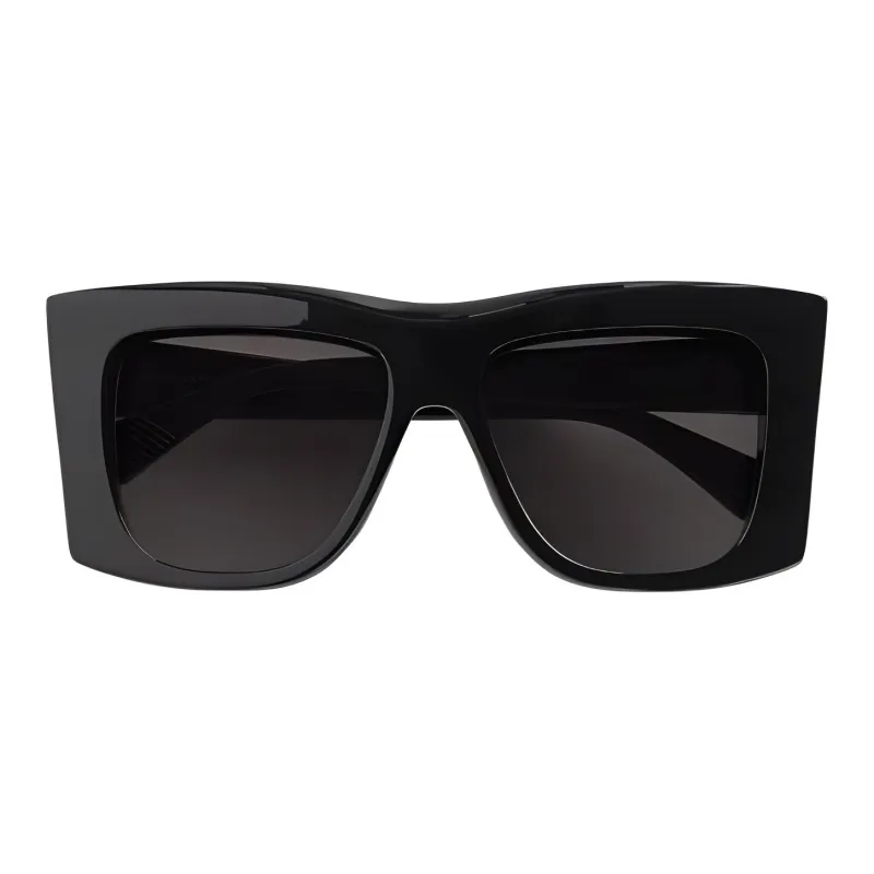 Bottega Veneta Visor Recycled Acetate Square Sunglasses-0