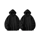 [2 Pcs Fleece-Lined]Black+Black