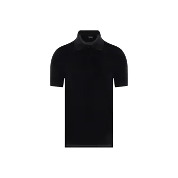 TOM FORD Towelling Short Sleeved Slim Fit Polo Shirt