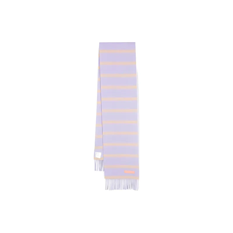 Acne Studios Fringed Wool Scarf-1