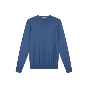 DECATHLON MW100 Knitwear Men's Denim Blue