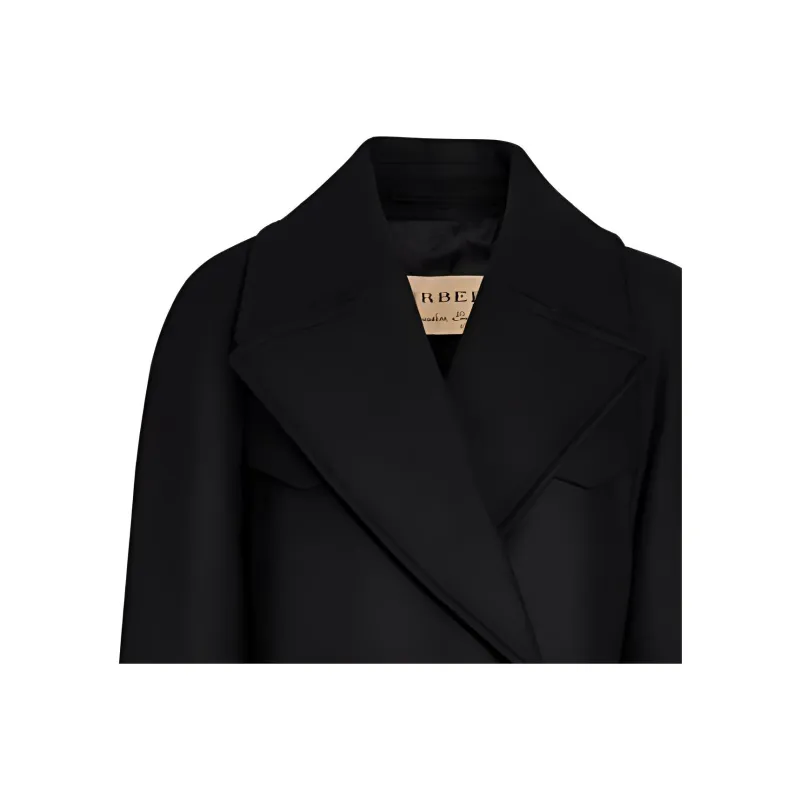 Burberry Velvet Jackets Women's Black-5