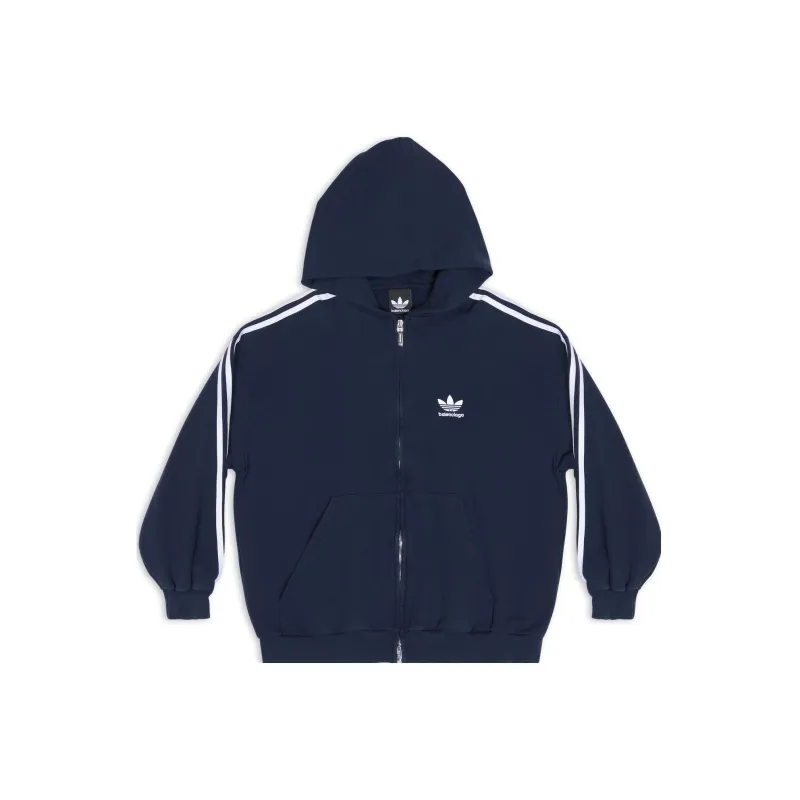 Balenciaga X Adidas Zip Up Hoodie Small Fit-0