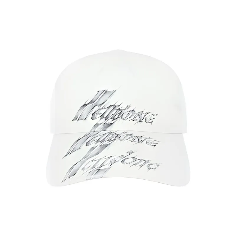 WE11DONE Polyester Baseball Caps Unisex White-0