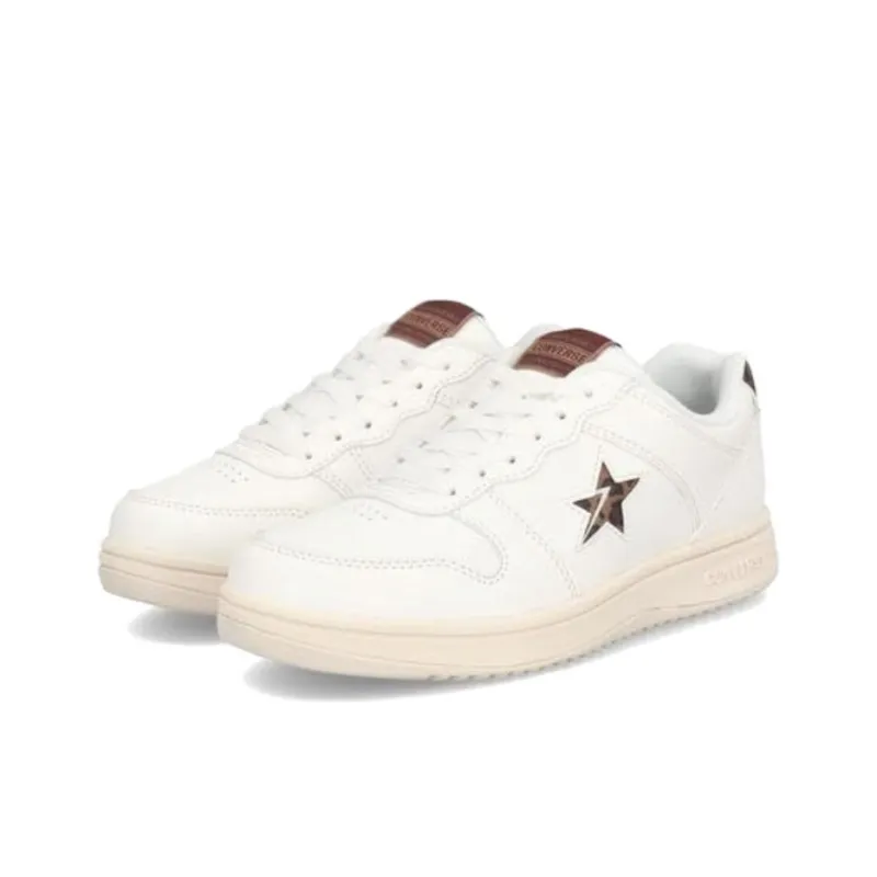 Converse Nextar Anti Slip Wear Resistant Low Top Casual Shoes Women's Beige-2
