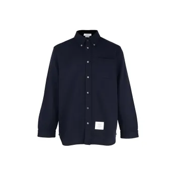 THOM BROWNE Long sleeve Wool Shirt