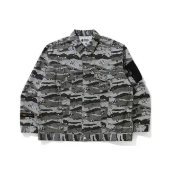 A BATHING APE Desert Camo Loose Fit Trucker Jacket