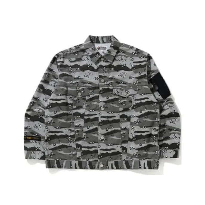 Bape Desert Camo Loose Fit Trucker Jacket-2