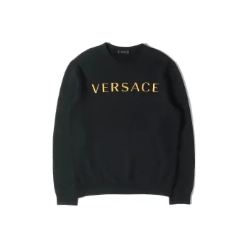 VERSACE Embroidered Logo Sweatshirt