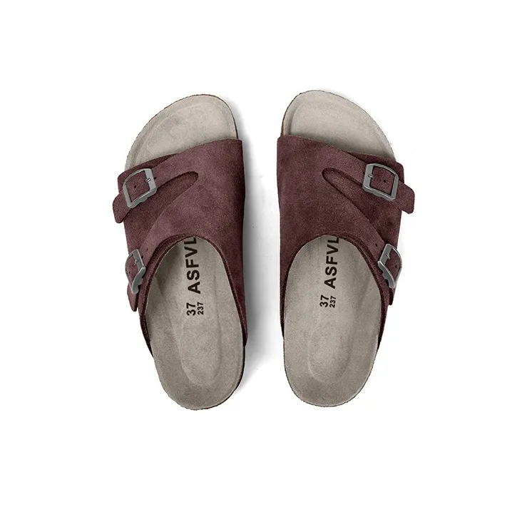 ASFVLT SNEAKERS Massage Slip Resistant Abrasion Resistant Quiet Slide Slippers Unisex-19