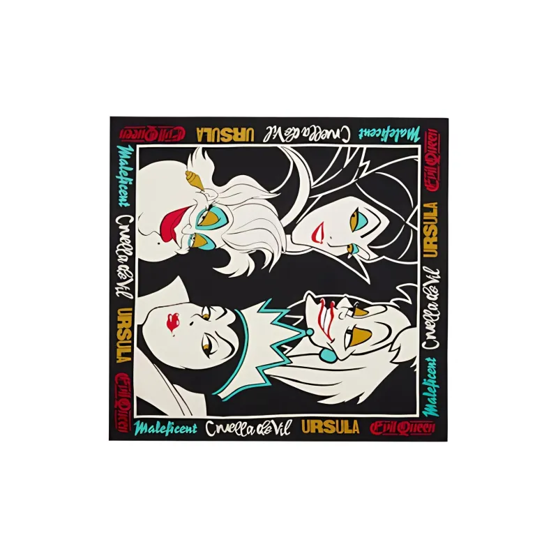 COACH Silk Scarves Unisex Multicolor-1