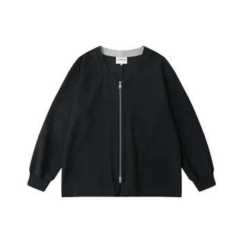 YOSHIYOYI Loose Fit Jacket Men's Dark Gray