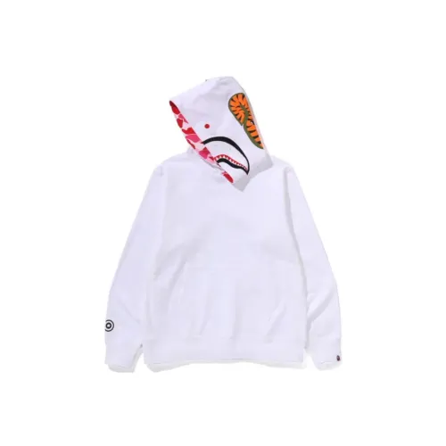 A BATHING APE Shark Side Zip Wide Long Length Pullover Comme