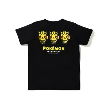 A BATHING APE X Pokemon Pikachu Pocket Tee