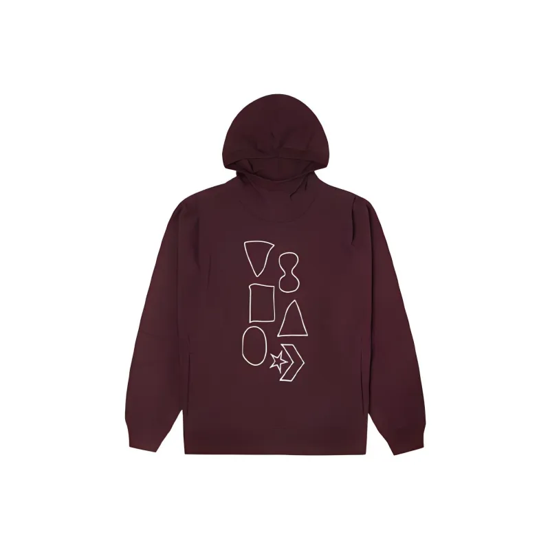 Converse Graphic Bubble Sweatshirts Unisex Maroon-0