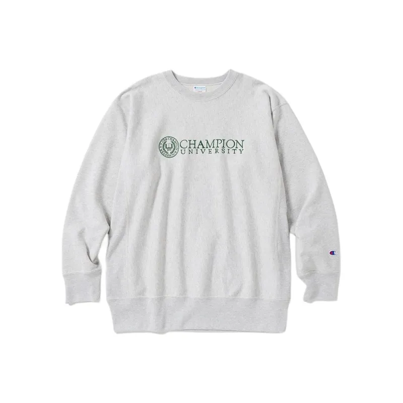Champion Reverse Weave FW24 Sweatshirt Unisex Light Gray-0