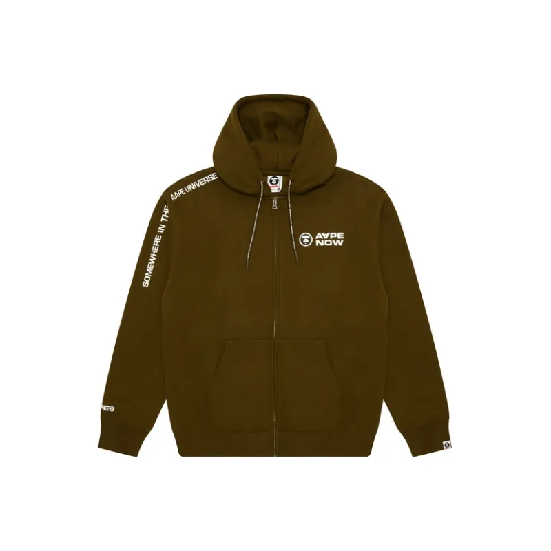 Aape Logo Patched Hooded Jacket-2
