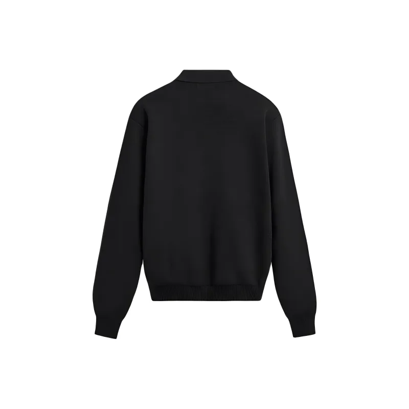 ZARA Polo Shirts Men Black-1