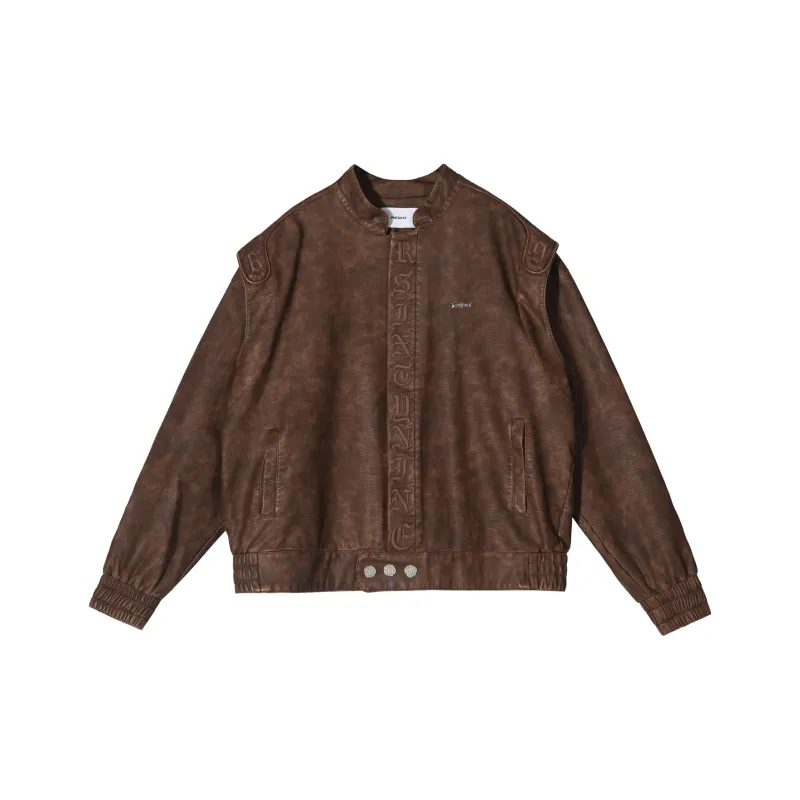 R69 Redh Fw22 FW22 Loose Fit Mock Two Piece Jacket Unisex-5