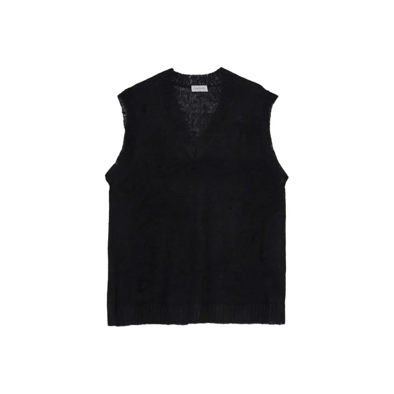 Yohji Yamamoto Tank Top Men's Black-0