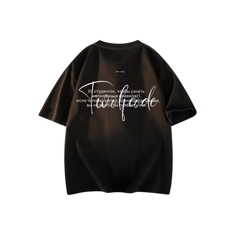 WOLF CODE T Shirts Unisex-4