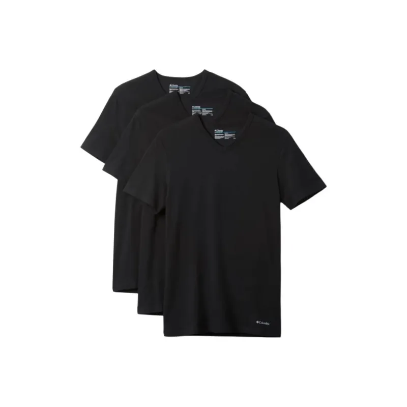 Columbia T-Shirt Men's 3 Pack Black-0