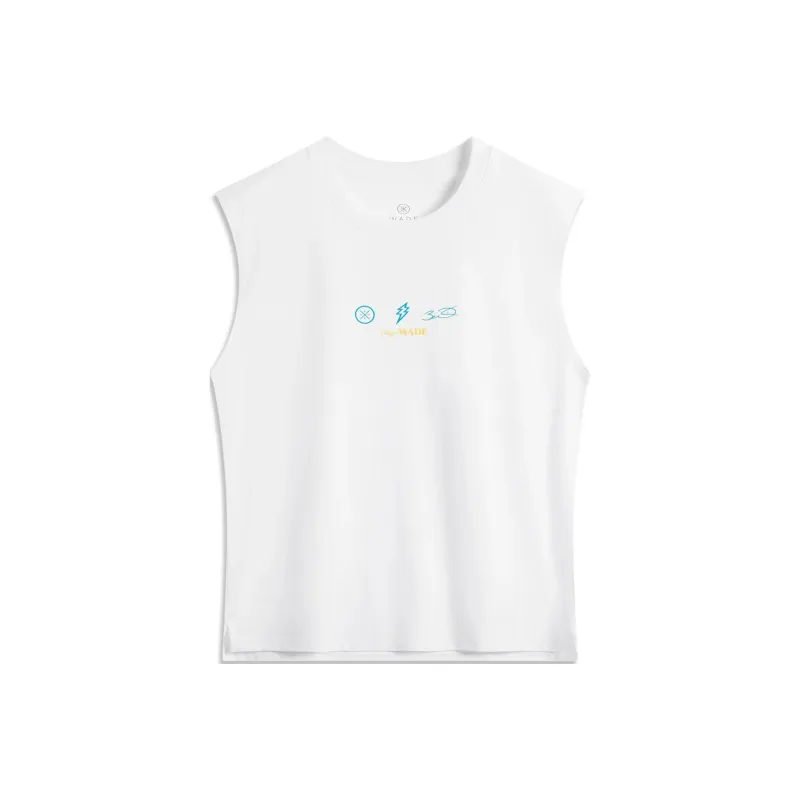 LiNing Tank Tops Men's Standard White-0