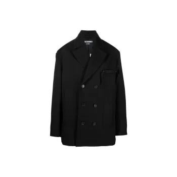 Jacquemus Jackets Men Black