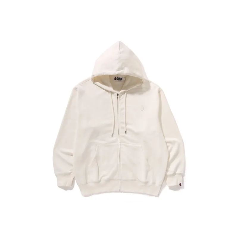A BATHING APE One Point Relaxed Fit Full Zip Hoodie-0